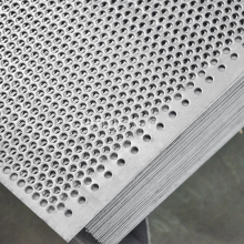 Photochemically Etched Perforated Plate, Round Hole Perforated Plate, Aluminum Alloy Grille, Speaker Grille thumbnail-3