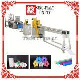 Hot Sale PE Foaming Stick Plastic Extruder