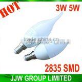 Hot Selling Candle 3 Volt Led Light Bulbs 4w Led Candle With UL CUL SAA Offer 2835 SMD DC12V 3W 2800k 3000k Warm White thumbnail-2