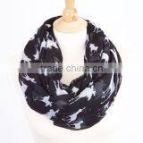 Hot Selling 2015 New Antelope Pattern Print Fashionable Lady Scarf thumbnail-4