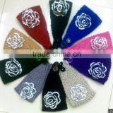 Diamond Handmade Knitted Lady Flower Headband thumbnail-1