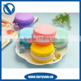 High Quality Macaron Cake Shape Silicone Waterproof Coin Purses thumbnail-1