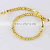 JS1222 Tiny Mini 3mm Gold Metal Faceted Cube Nugget Beads,3mm Square Cube Spacer Beads                        
                                                Quality Choice