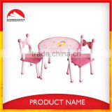 kids furniture study or dinning round tables and chairs set