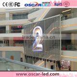 Oscarled XW5 Glass Window Transparent Clear Glass Led Glass Panel/transparency Wall Glass Led Display