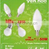 High Lumen G45 5.2W Led Bulb Plastic