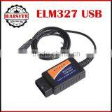 2016 New Arrival OBD2 / OBDII Auto car Diagnostic Scanner latest version v2.1 elm327 usb obd2 cable connector usb on hot sales