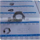 304 Cast Investment Hex Nuts 3/4" Taper Thread thumbnail-1