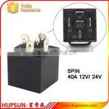 Black Color General Purpose 12v Auto Horm Relay