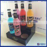 Manufacturer Supplier Customized Acrylic Wine Bottle Rack / Customized Acrylic Wine Display Rack thumbnail-1