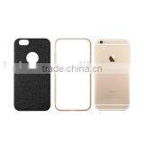 3in1cowhide Case and Metal Bumper,aviation Aluminum,PC, For Iphone 6/plus Style Case Cover, thumbnail-4