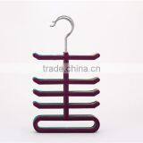 Standby BSCI Velvet Tie Organizers for Men Suit Hanger thumbnail-2