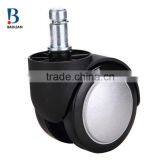 2016 Hot-sale Special Waterproof 2"white Painting Nylon Plastic PU Rubber Coating Caster for Office Chair thumbnail-3