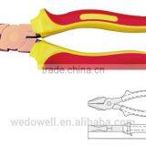 Non Sparking Insulated Tools Injection Lineman Pliers With Best Quality