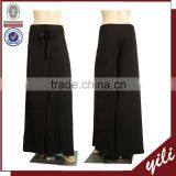 2016 New Style Waistband Women Black Palazzo Pants thumbnail-1