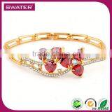 Innovative Products 2016 Red Gemstone 22K Gold Kundan Necklace Set thumbnail-4