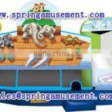 Coloful and Best Design Animal Inflatable Bouncer and Slide, Inflatable Bouncy Castle, Commercial Inflatable Jumper