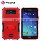 Bulk Buy From China Bumper Heavy Duty Cellphone Case 2 in 1 Armor Combo Defender Cover Case for Samsung J7