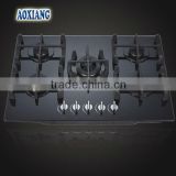 Kitchen 5 Burner Built-in Tempered Glass Gas Stove/ Gas Stove/ Gas Cooker AX-1211