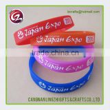 China factory custom silicon sport bracelets