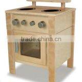 School Kids Wooden Pretend Play Kitchen Set