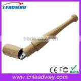Hot Seller Wood Baseball Bat Usb Flash Drive 8GB for Promo thumbnail-2