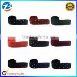 2016 Newest Korean Style Good Quality Dotted Embroidered Knit Ties