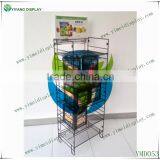 High quality Metal Wire wine Display Rack YMD053