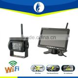 Wireless BUS Truck Backup Camera Monitor 7 Inch IR Night Vision Rear View Rearview Monitor wireless Back up Camera System
