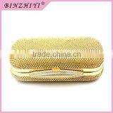 Wholesale Fashion Gold Clutch Evening BagMetal Frame thumbnail-4