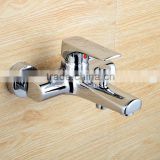 QL-32410 chrome plated 5 years warranty stylish and luxury bathtub free standing shower mixer