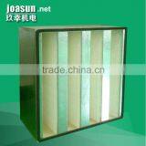 Galvanized Steel Frame V BANK HEPA Air Filter