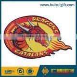 custom hot sale fashionable sew on iIron on woven label patch