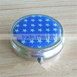 Portable Rectangle Metal Pill Box With 2 Compartment thumbnail-4