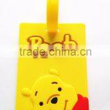 PVC Luggage Tags Manufacture Animation Printed Cute Bag Tags Wholesale thumbnail-3