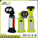 Multi Functional Rotatable SMD 14LED+2LED Working Lamp Stand Work Light Magnetic With Folding Hook thumbnail-1