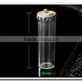 Bulk Sizes&Shapes for Botanical Jewellery Terrarium: Small Orb In Bronze&Silver, Gifts Cylinder Hollow Clear Solid Glass Ball thumbnail-1