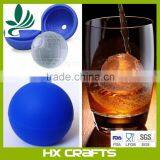 FDA Approved Food Grade Non-stick Various Color Ice Ball Silicone Ice Mold Single Cavity thumbnail-5
