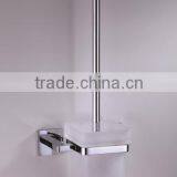 Square Shape Toilet Brush and Holder Set Wall Mounted