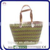 Straw Tote Bag Large Size Straw Bag thumbnail-4