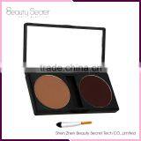 2 Color Eyebrow Eye Brow Palette Brow Powder thumbnail-6