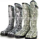 Sexy Ladies High Heel Rubber Rain Boots