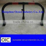 Black Colour Steel Manually Packing Post,car Park Barrier