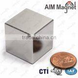 Strong N52 Neodymium Magnet 1 Inch Cube thumbnail-2