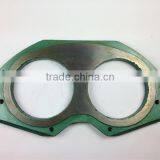 High Quality PM Concrete Pump Spectacle Wear Plate and Wear Ring thumbnail-4