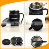 2017 New Style White 400ML Camera Lens Coffee Cup Mug thumbnail-3