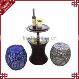 Hot Sale Garden Party Beach Decorative Barware Ice Cooler Table Plastic Ice Bucket thumbnail-1