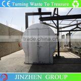 10 T Tire Pyrolysis Oil Waste Oil Distillation Plant to Diesel and Gasoline thumbnail-4