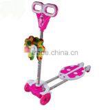 Flashing Wehel Frog Scooter With Double Pedal Four Wheel Scooterl Children Scooter thumbnail-3