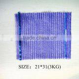 21x31cm Handder Raschel Bags Usd for Packing Onion,potato Ect thumbnail-1
